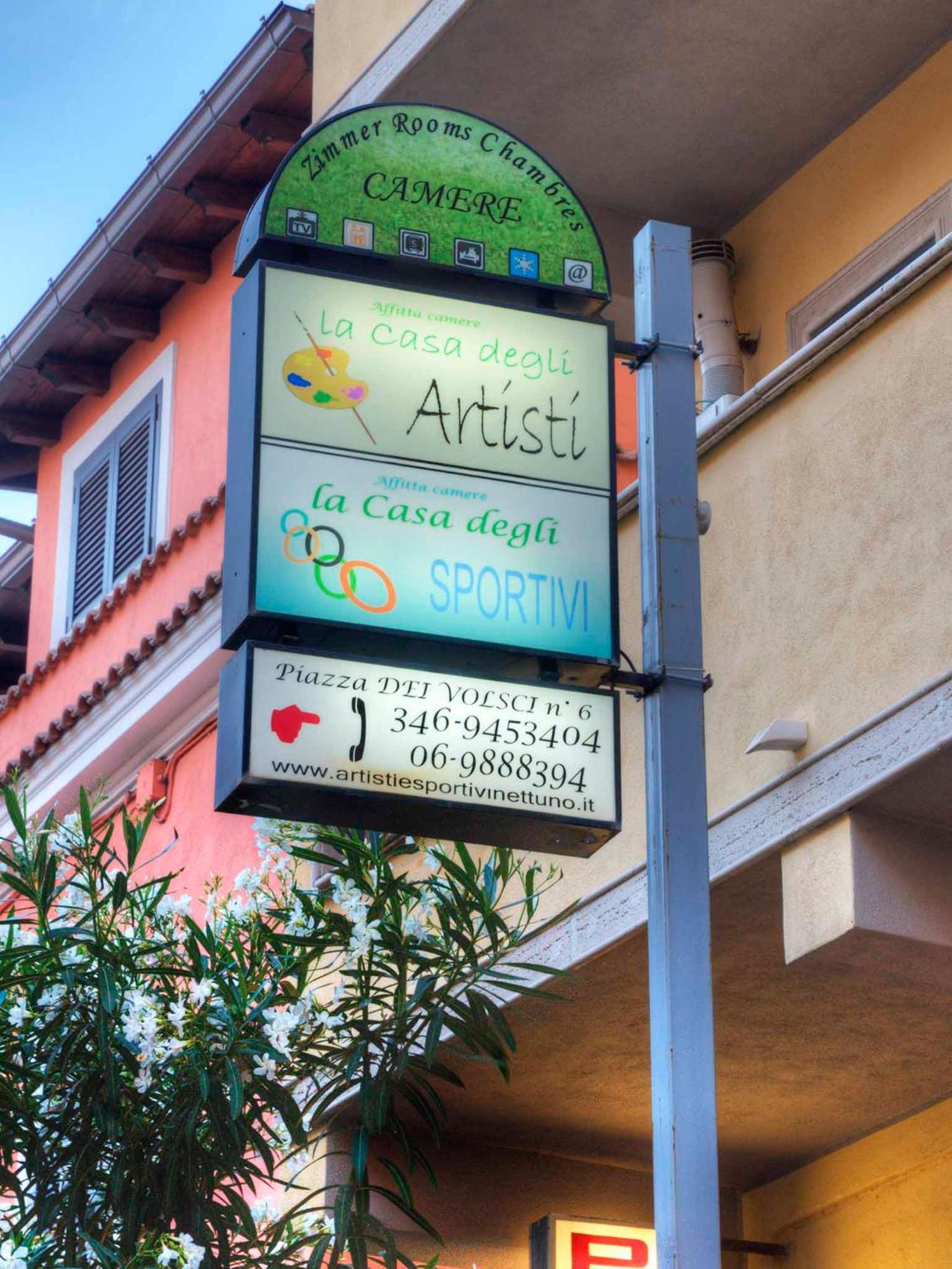 מלון נטונו La Casa Degli Artisti 1 מראה חיצוני תמונה